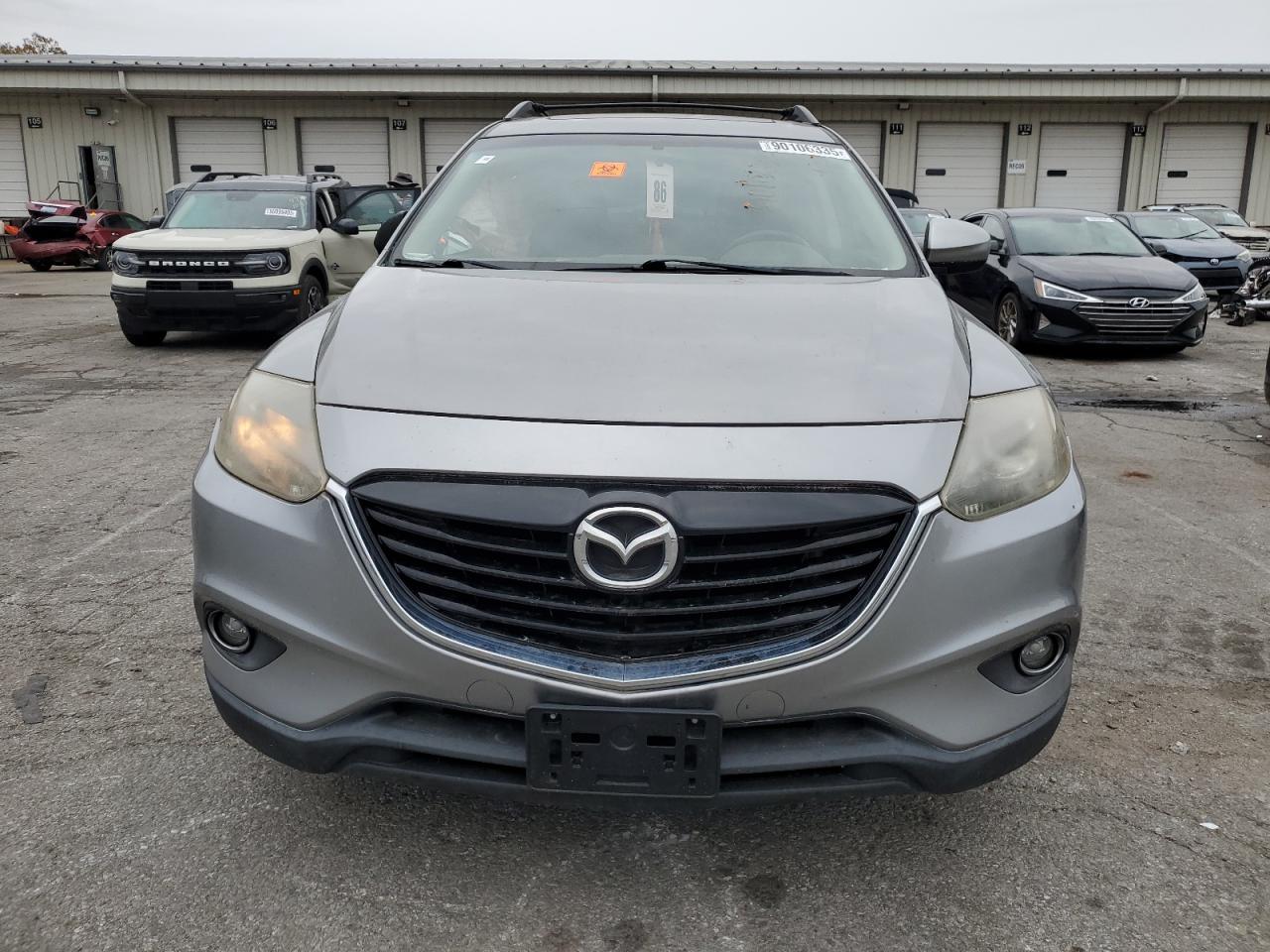 2015 Mazda Cx-9 Touring Gray vin: JM3TB2CA1F0448285