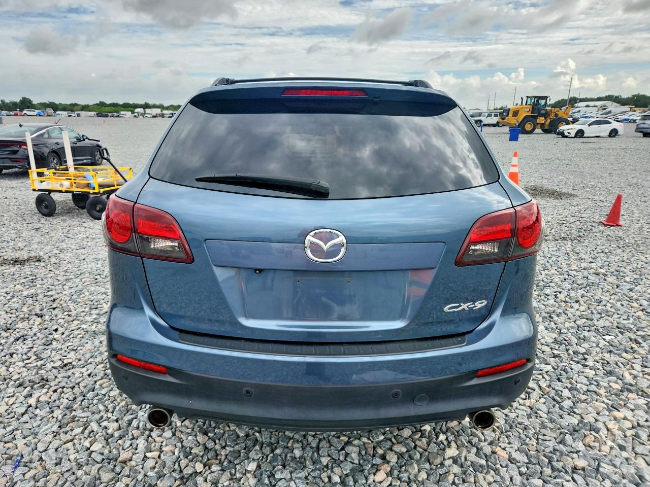 2015 Mazda Cx-9 Touring Blue vin: JM3TB2CA1F0453177