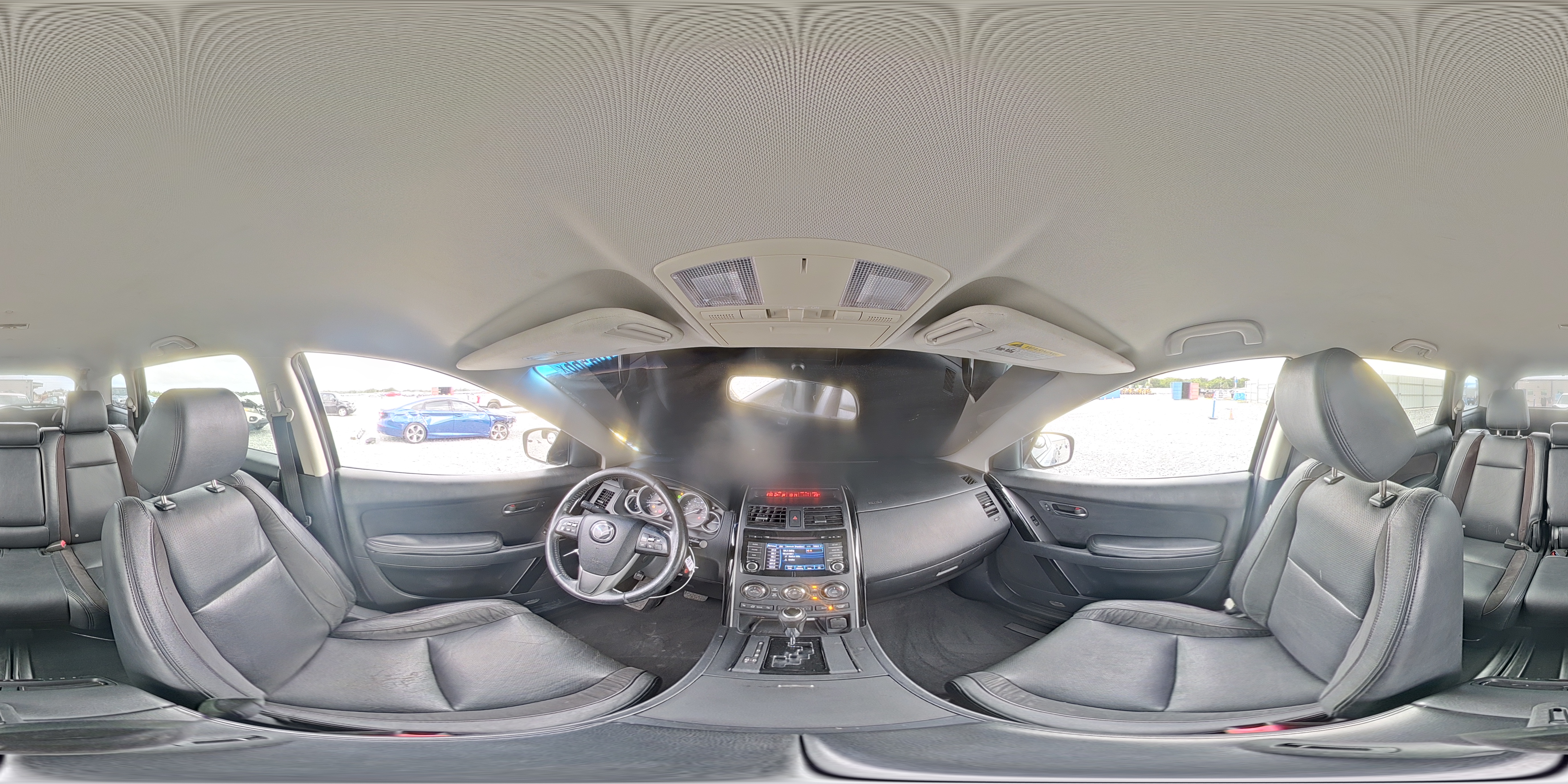 2015 Mazda Cx-9 Touring Blue vin: JM3TB2CA1F0453177