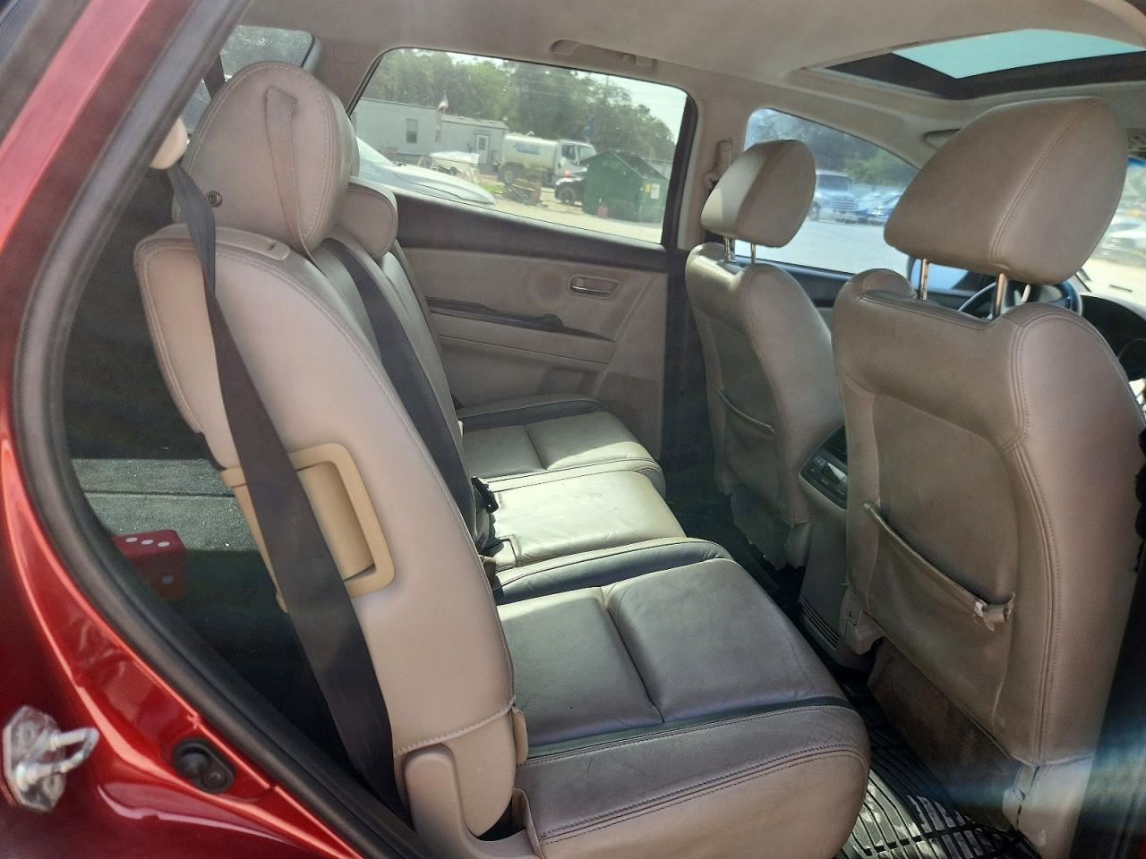 2011 Mazda Cx-9 Burgundy vin: JM3TB2CA2B0305405