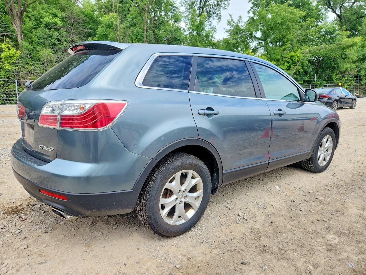 2012 Mazda Cx-9 Teal vin: JM3TB2CA2C0342696