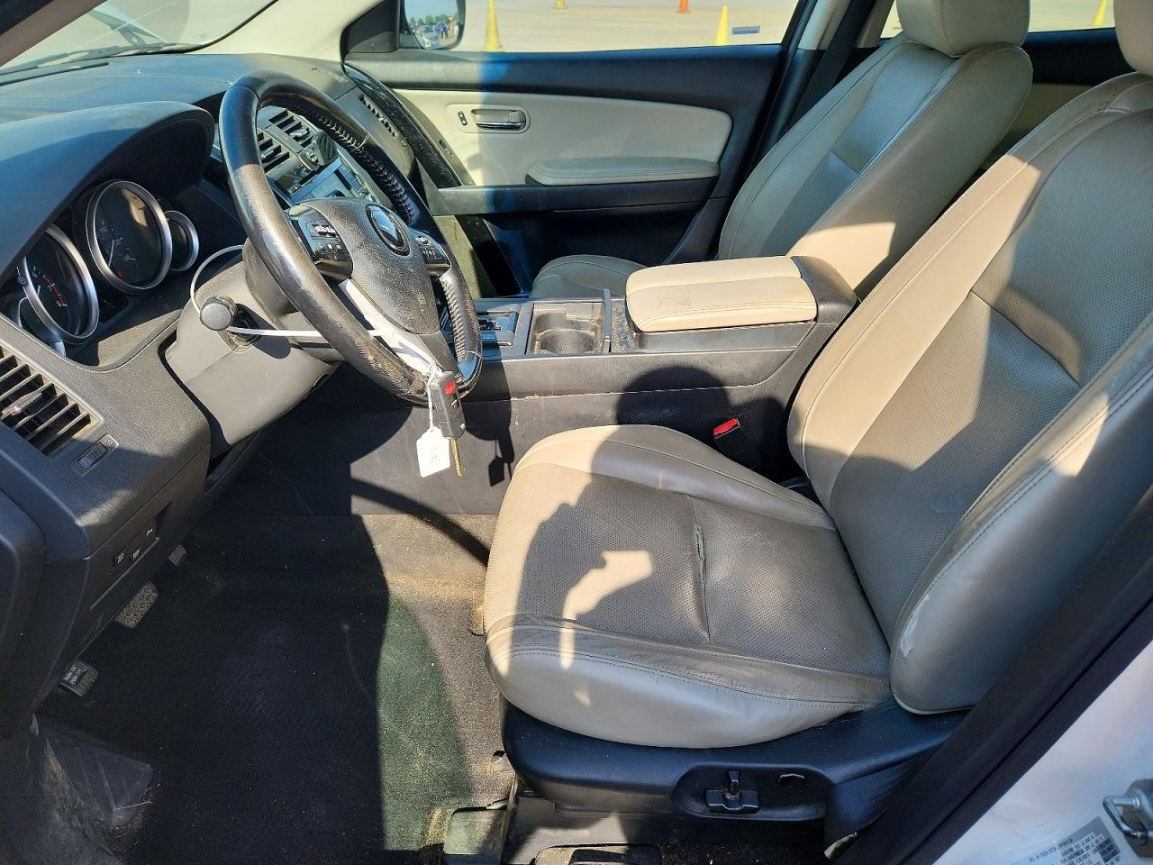 2013 Mazda Cx-9 Touring Белый vin: JM3TB2CA2D0404955