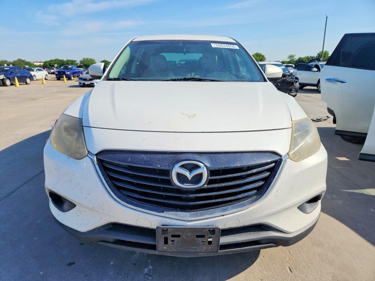 2013 Mazda Cx-9 Touring Белый vin: JM3TB2CA2D0404955