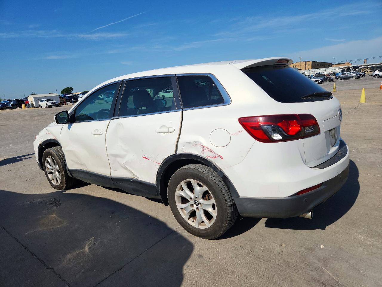 2013 Mazda Cx-9 Touring Белый vin: JM3TB2CA2D0404955