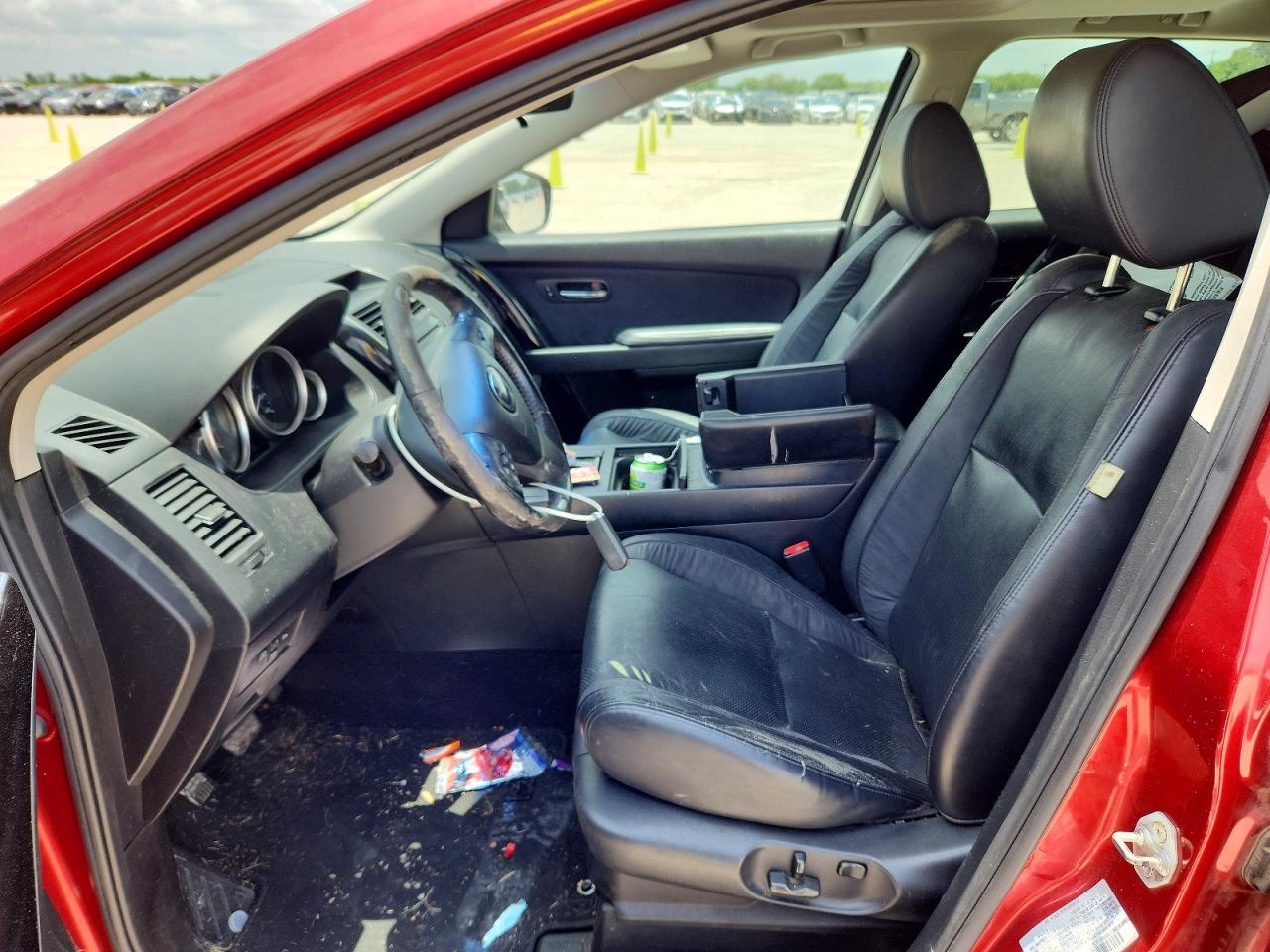 2014 Mazda Cx-9 Touring Red vin: JM3TB2CA2E0446320