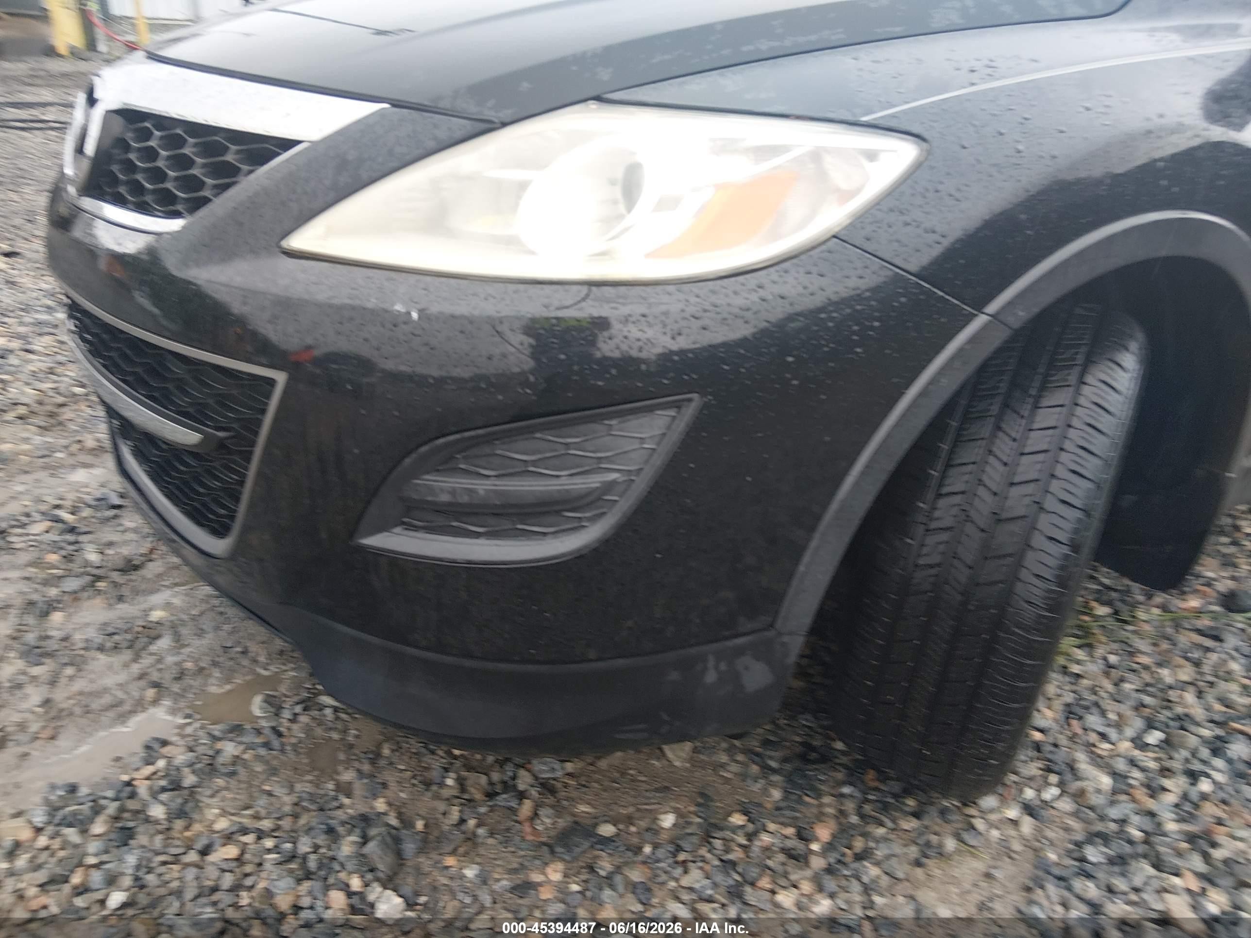 2011 Mazda Cx-9 Touring Черный vin: JM3TB2CA3B0307177