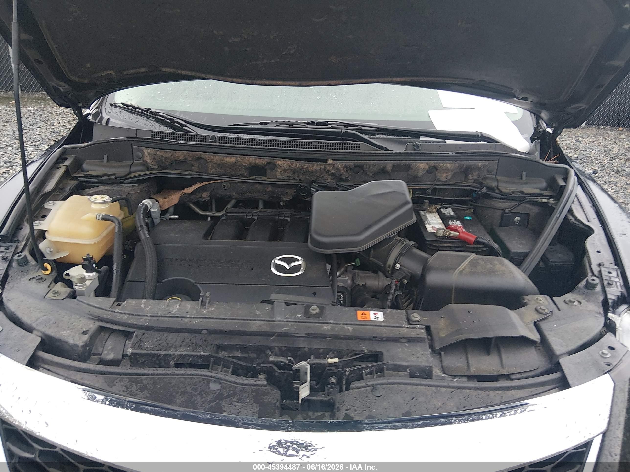 2011 Mazda Cx-9 Touring Черный vin: JM3TB2CA3B0307177