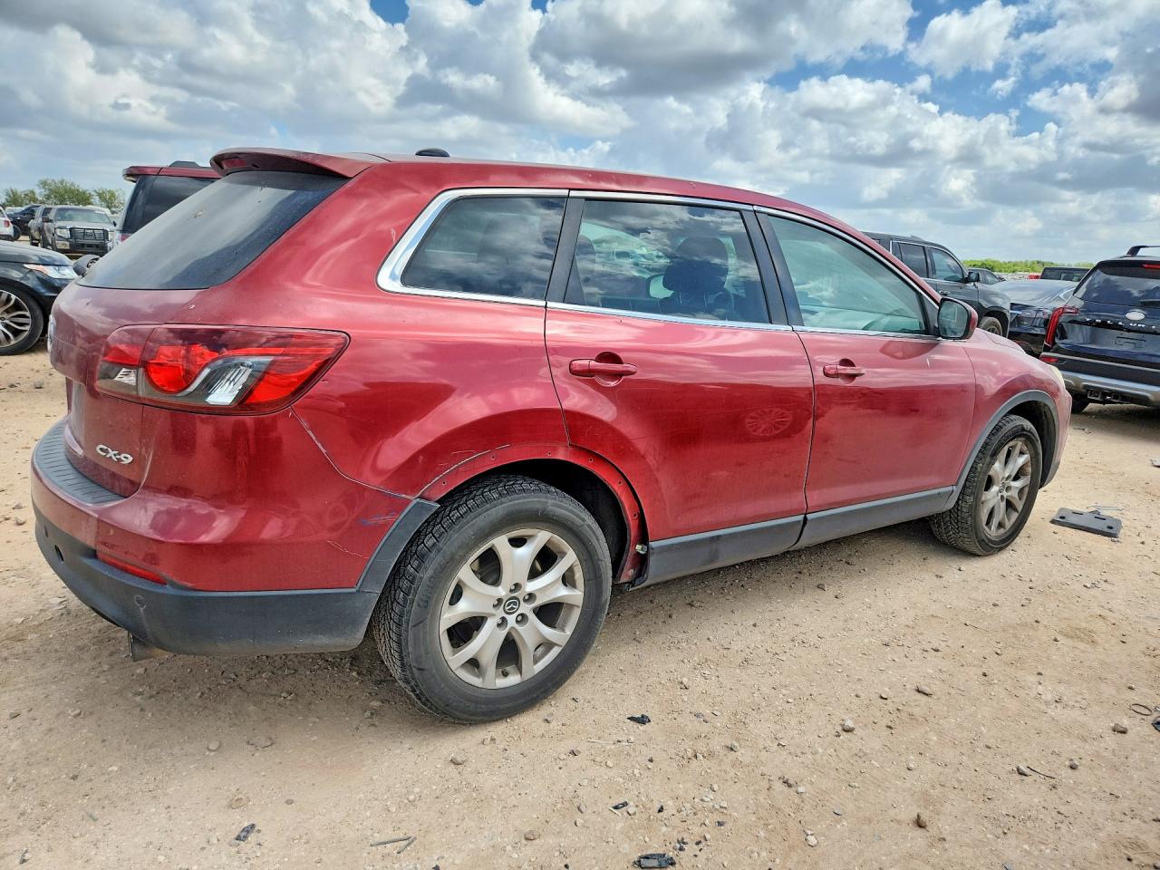 2013 Mazda Cx-9 Maroon vin: JM3TB2CA3D0422963