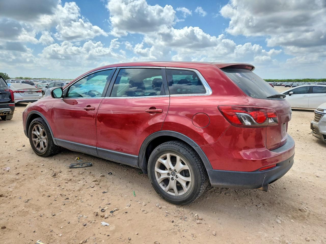 2013 Mazda Cx-9 Maroon vin: JM3TB2CA3D0422963