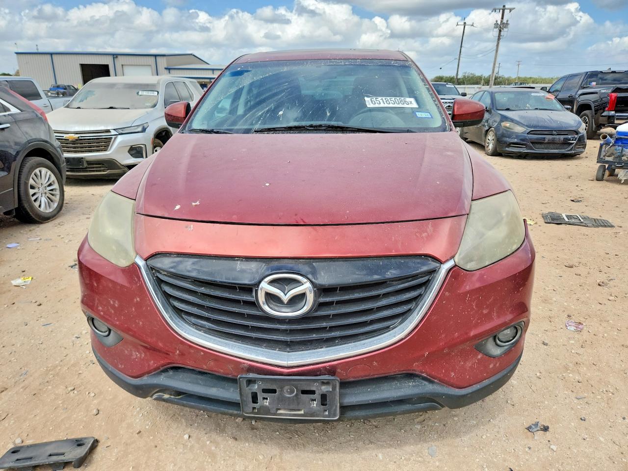 2013 Mazda Cx-9 Maroon vin: JM3TB2CA3D0422963