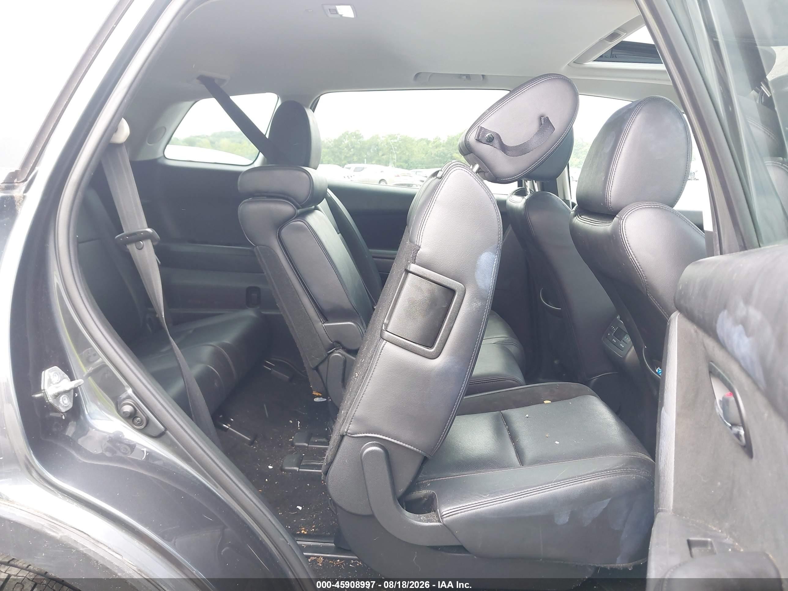 2015 Mazda Cx-9 Touring Gray vin: JM3TB2CA3F0463161