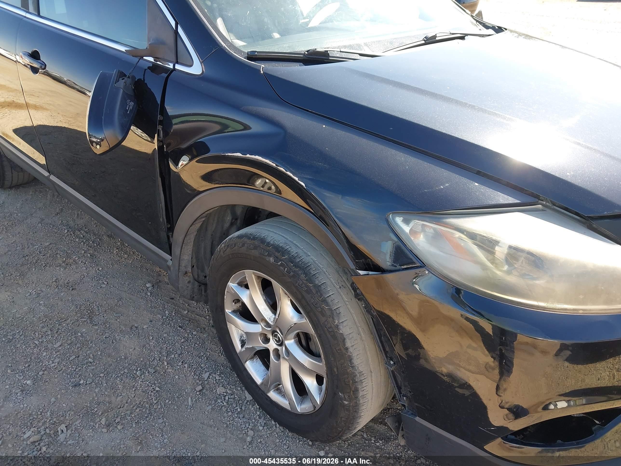2015 Mazda Cx-9 Touring Черный vin: JM3TB2CA3F0466836
