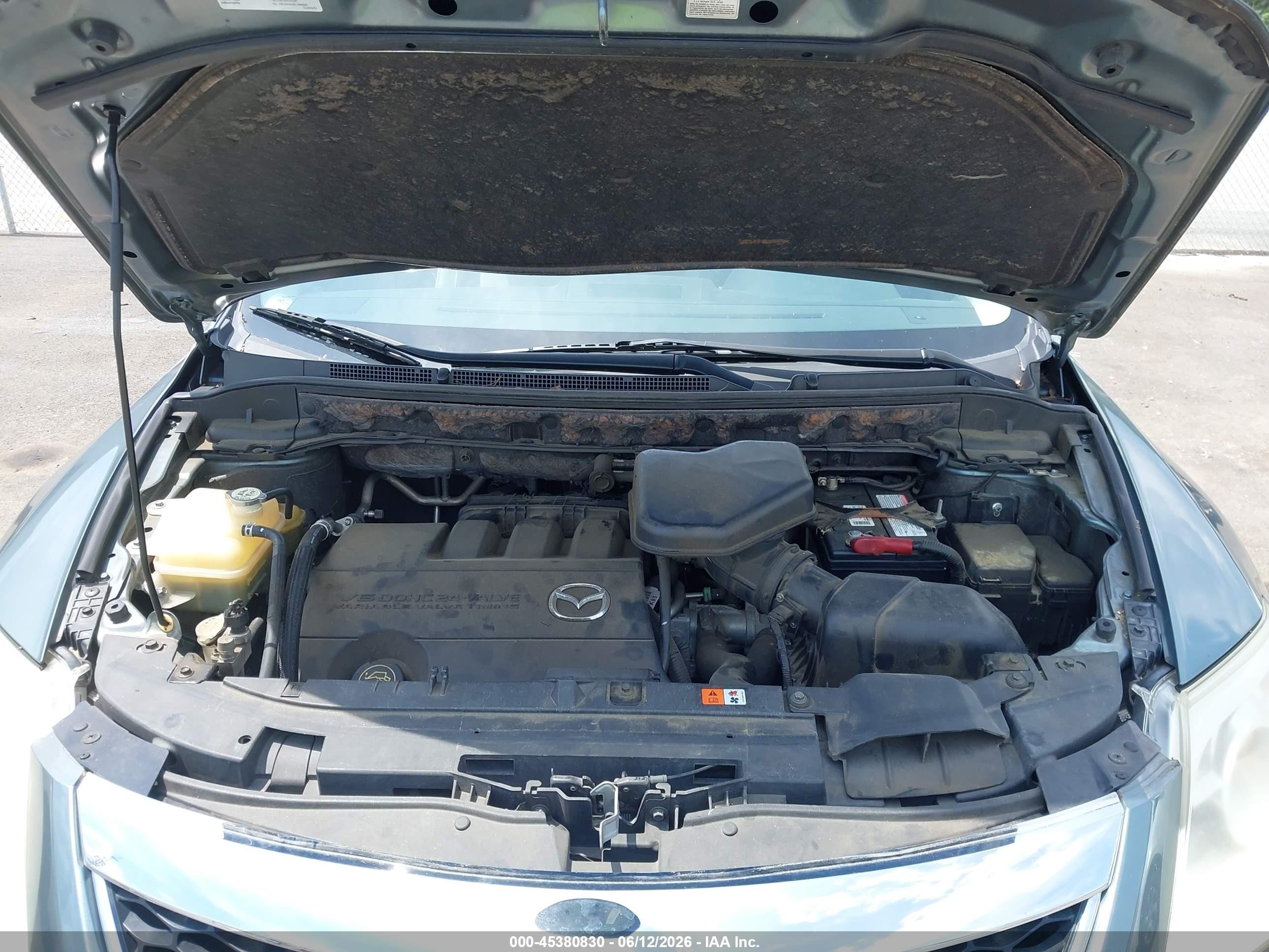 2012 Mazda Cx-9 Touring Light Blue vin: JM3TB2CA4C0363923