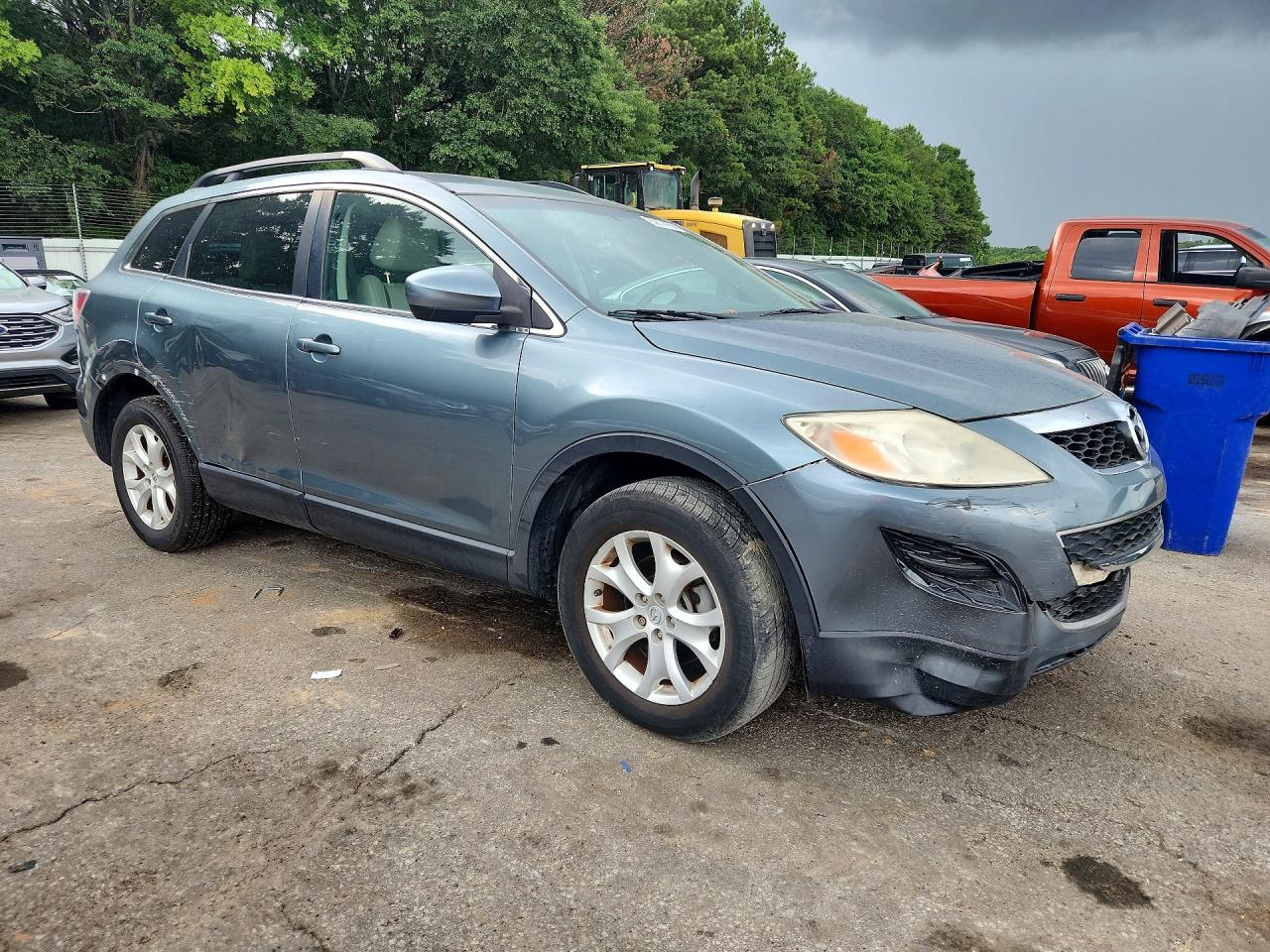 2012 Mazda Cx-9 Gray vin: JM3TB2CA4C0363923