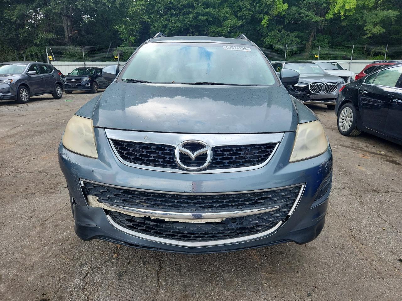 2012 Mazda Cx-9 Gray vin: JM3TB2CA4C0363923
