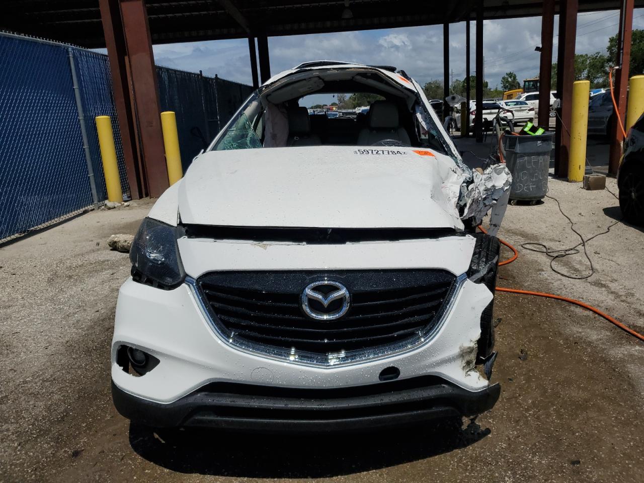 2014 Mazda Cx-9 Touring Белый vin: JM3TB2CA4E0433844