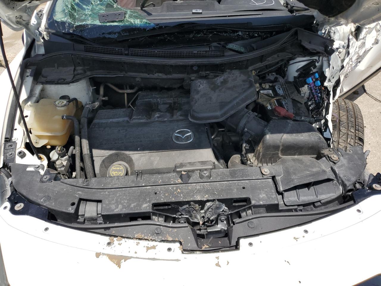 2014 Mazda Cx-9 Touring Белый vin: JM3TB2CA4E0433844