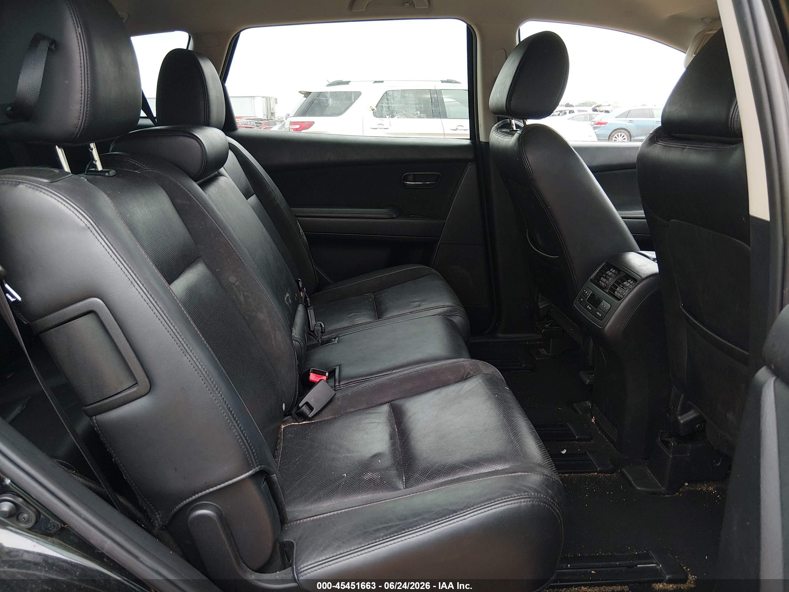 2014 Mazda Cx-9 Touring Black vin: JM3TB2CA4E0433942