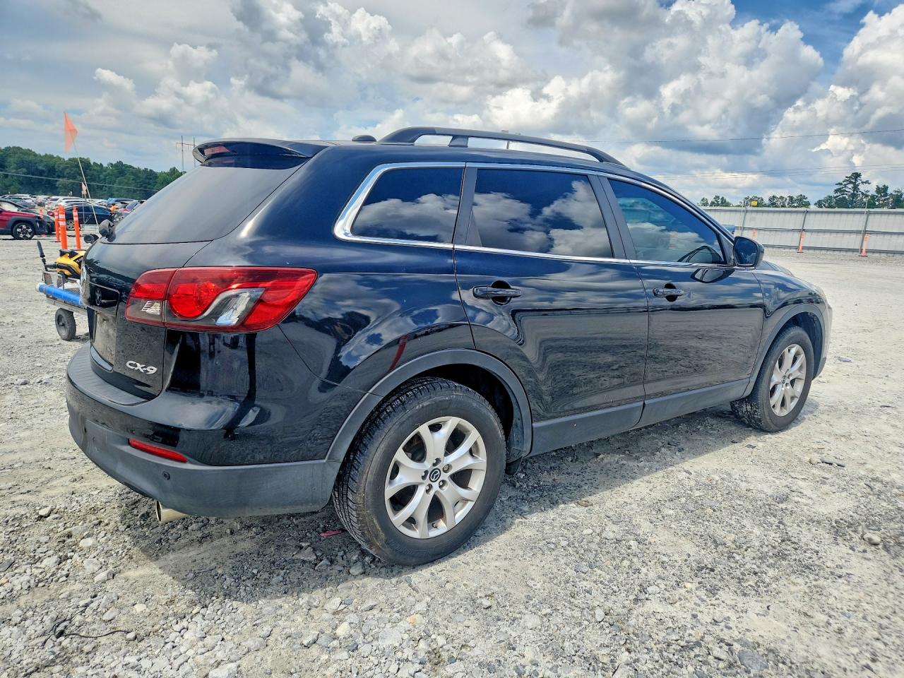 2014 Mazda Cx-9 Touring Black vin: JM3TB2CA4E0436467