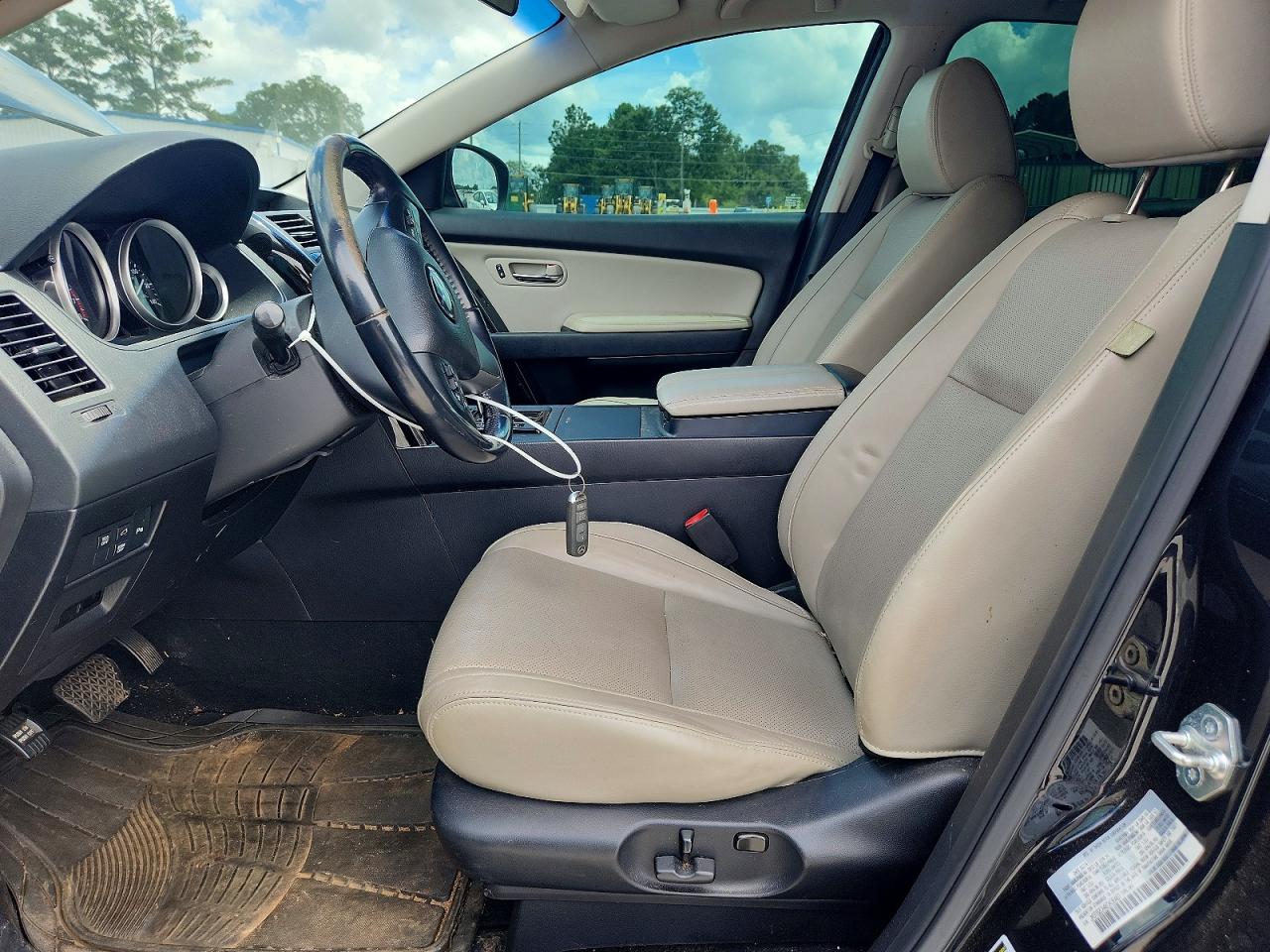 2014 Mazda Cx-9 Touring Black vin: JM3TB2CA4E0436467