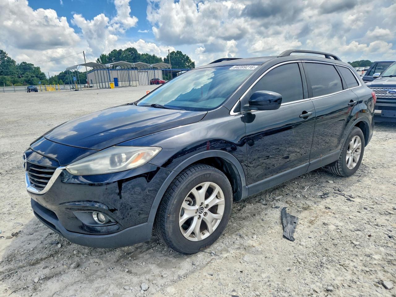 2014 Mazda Cx-9 Touring Black vin: JM3TB2CA4E0436467