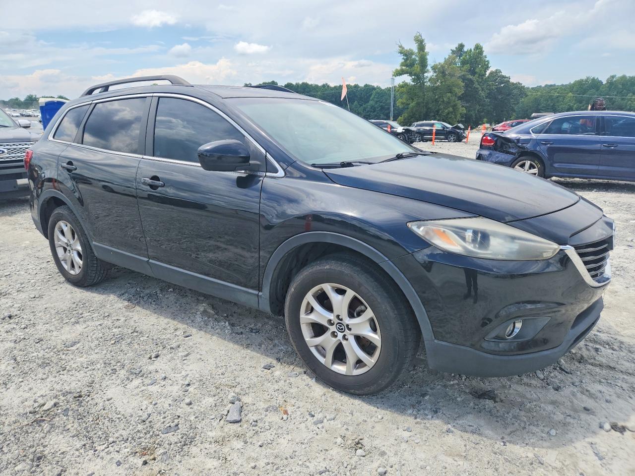 2014 Mazda Cx-9 Touring Black vin: JM3TB2CA4E0436467