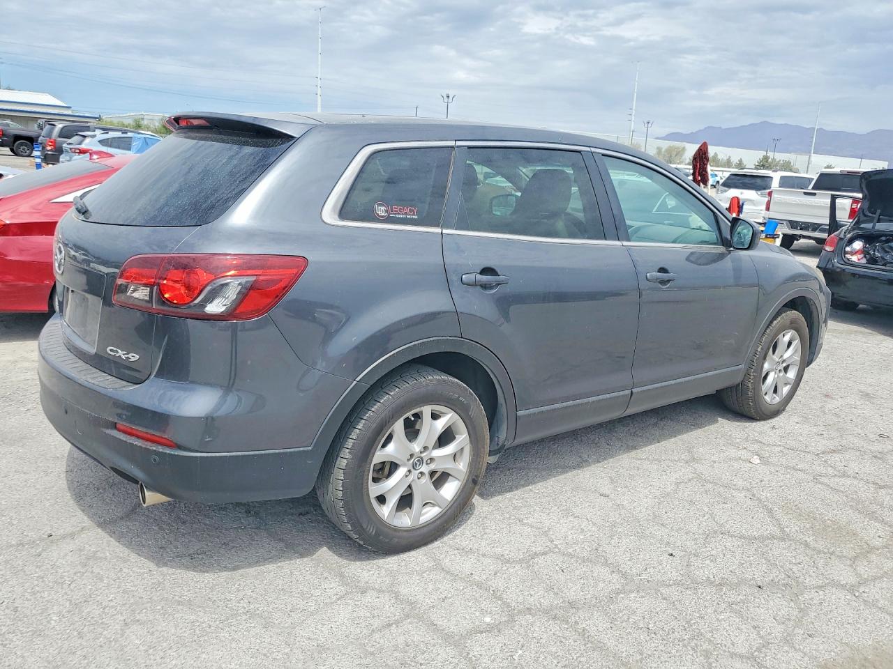 2015 Mazda Cx-9 Touring Charcoal vin: JM3TB2CA4F0458101