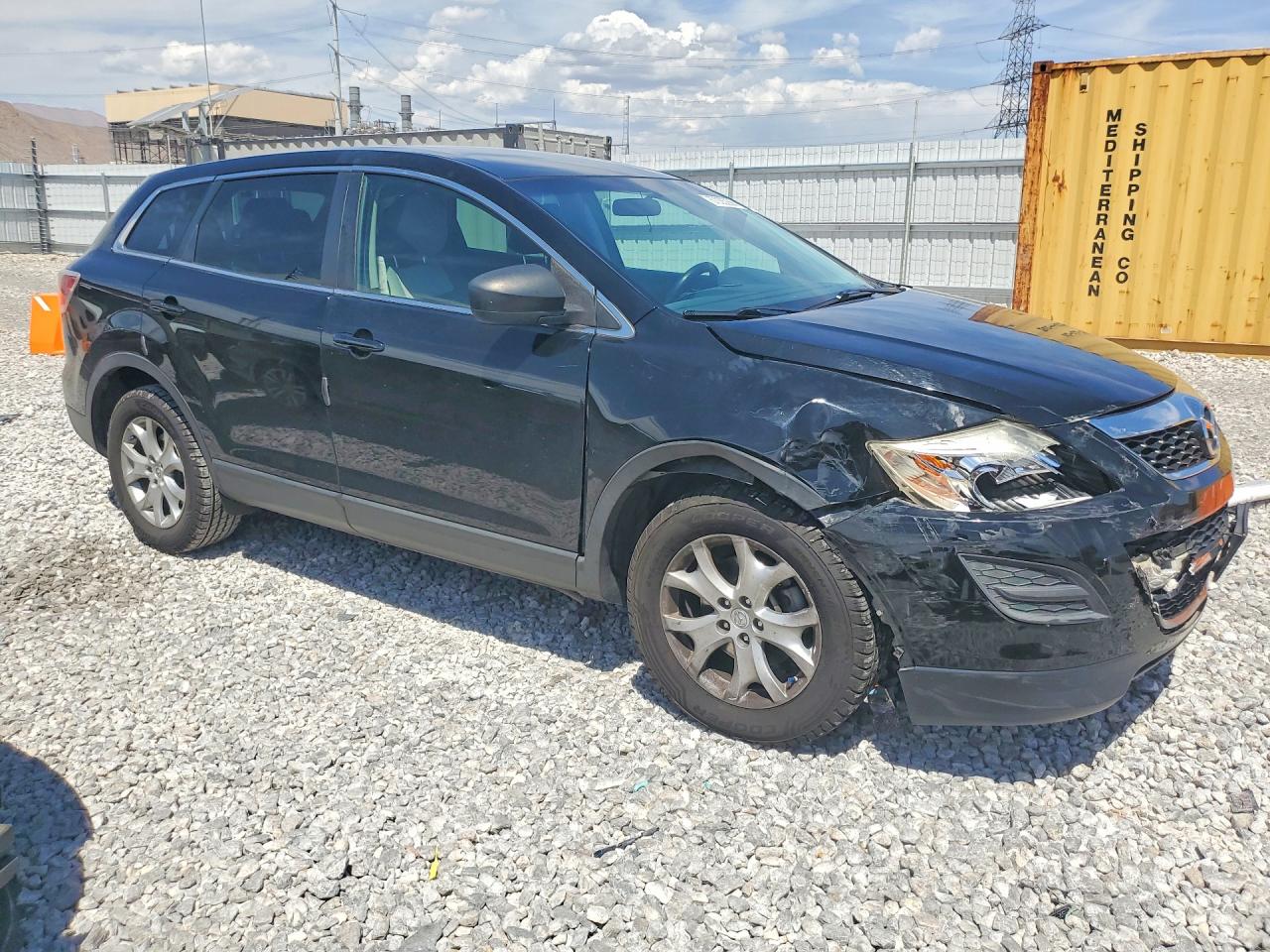 2012 Mazda Cx-9 Black vin: JM3TB2CA5C0344619