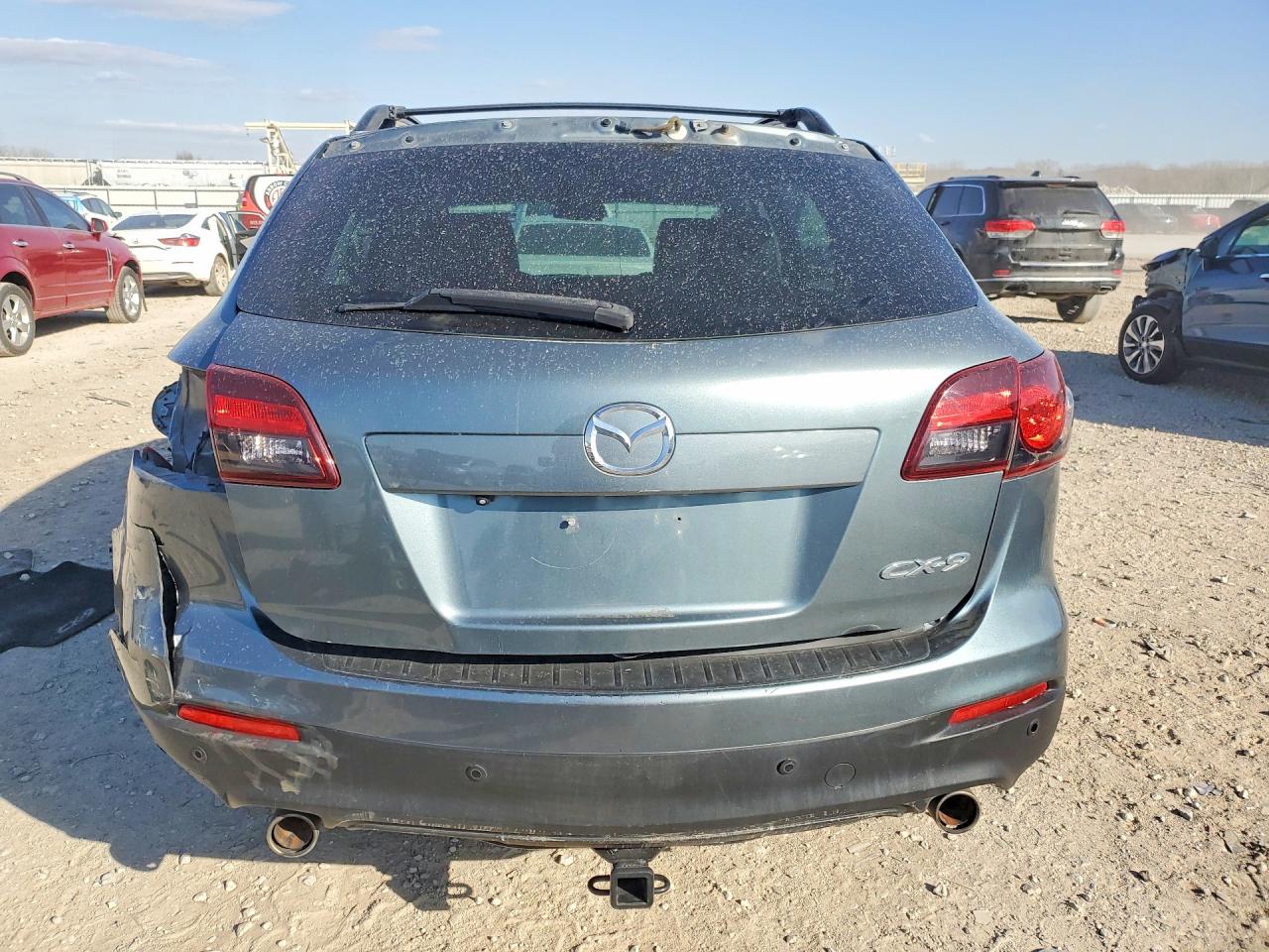 2013 Mazda Cx-9 Touring Turquoise vin: JM3TB2CA5D0405436
