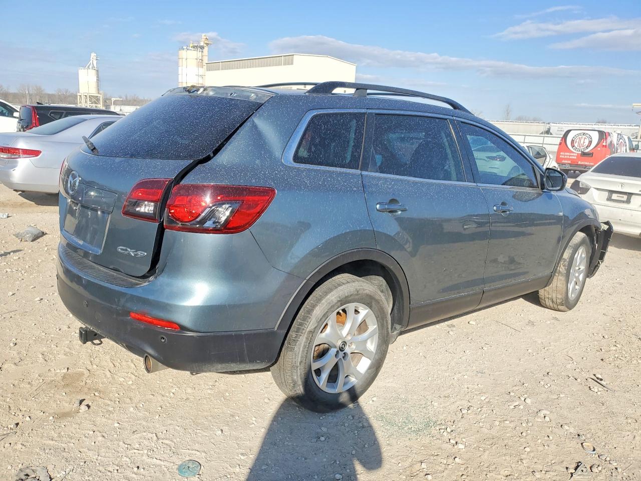 2013 Mazda Cx-9 Touring Turquoise vin: JM3TB2CA5D0405436