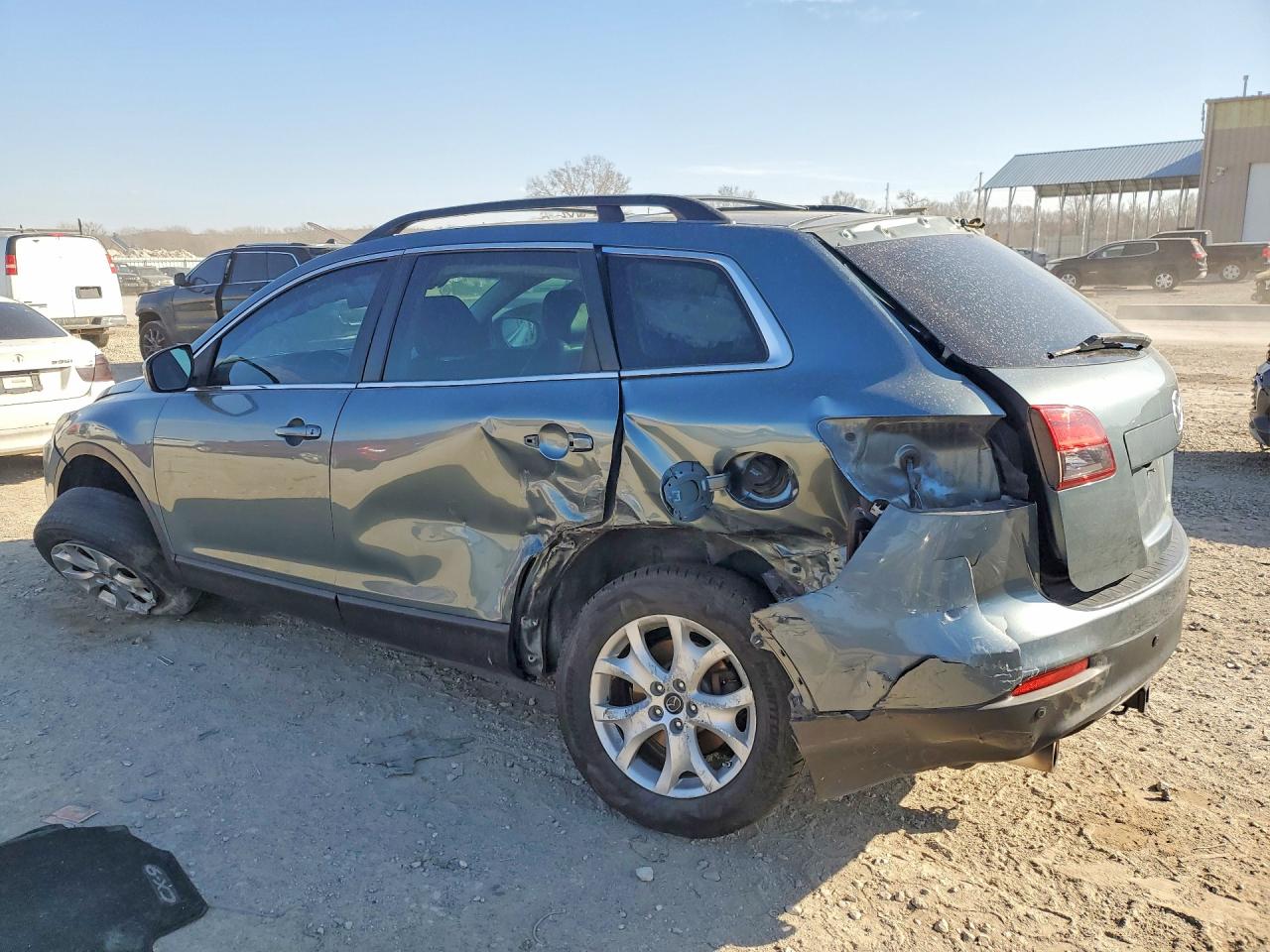 2013 Mazda Cx-9 Touring Turquoise vin: JM3TB2CA5D0405436