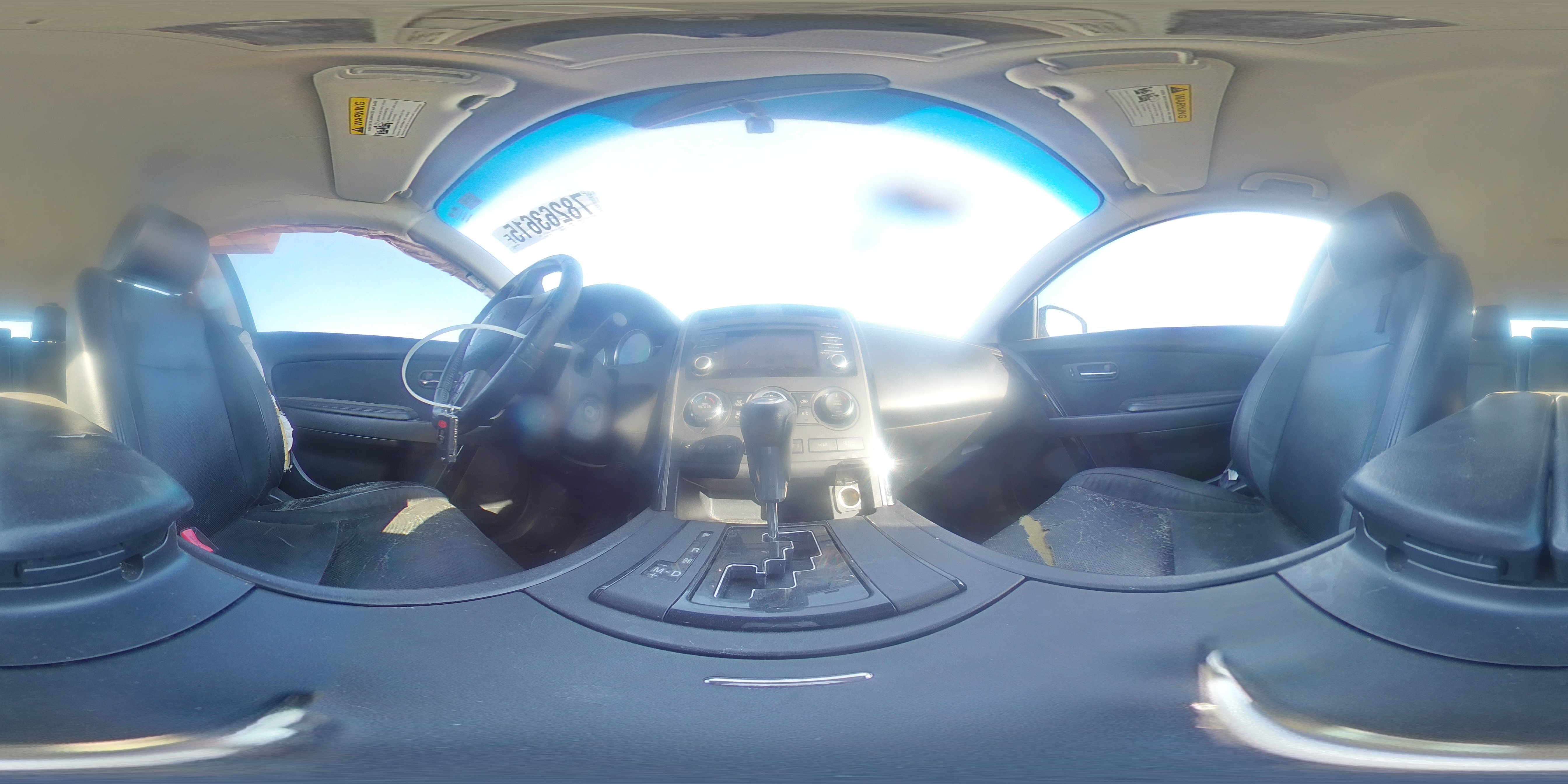 2013 Mazda Cx-9 Touring Turquoise vin: JM3TB2CA5D0405436