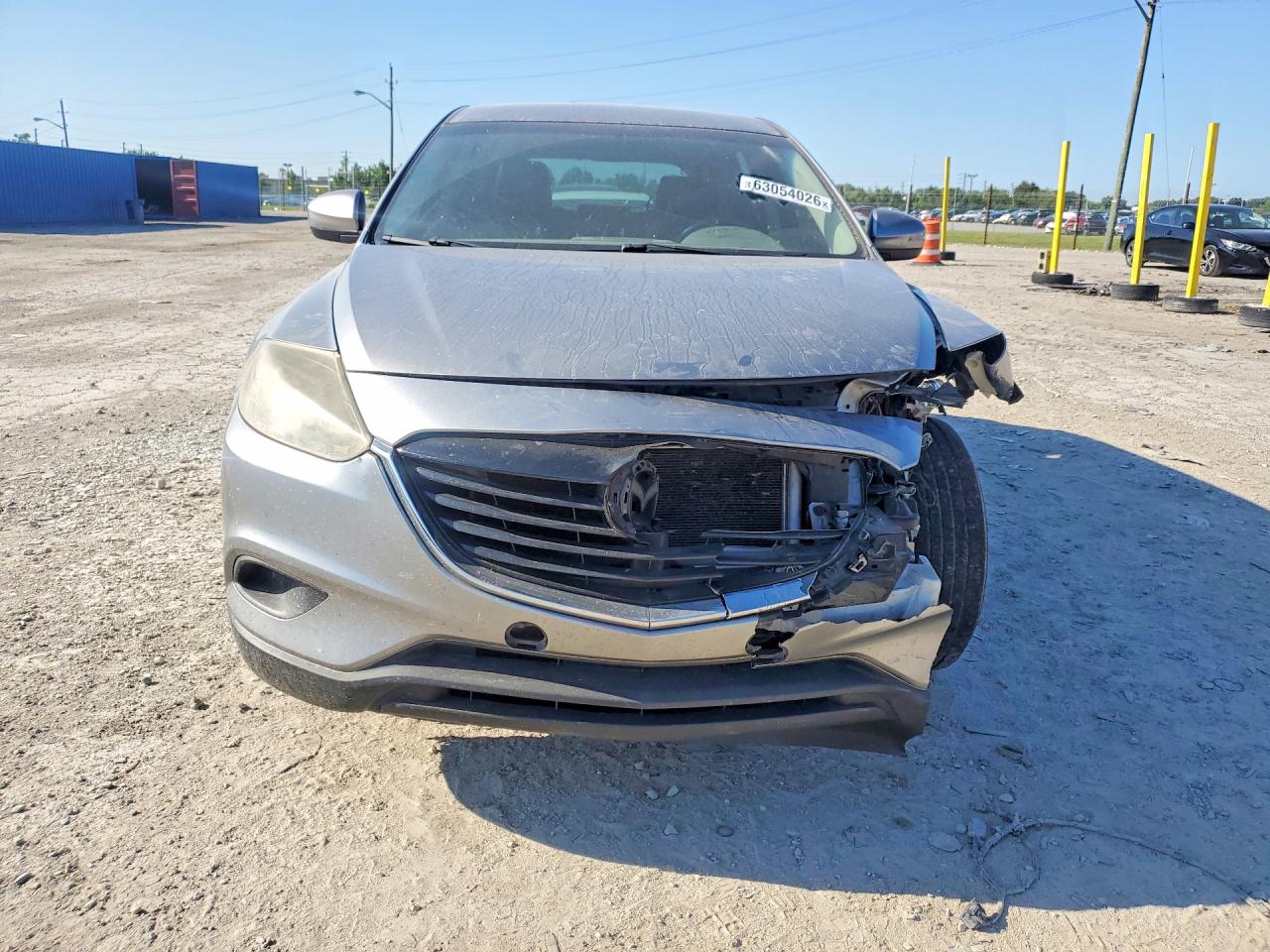 2013 Mazda Cx-9 Touring Silver vin: JM3TB2CA5D0410216