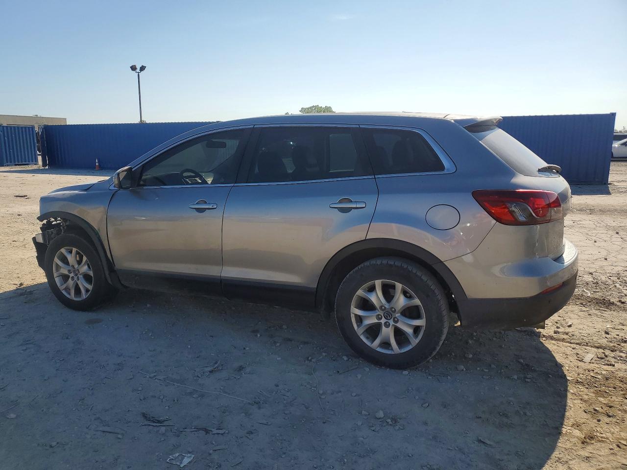 2013 Mazda Cx-9 Touring Silver vin: JM3TB2CA5D0410216