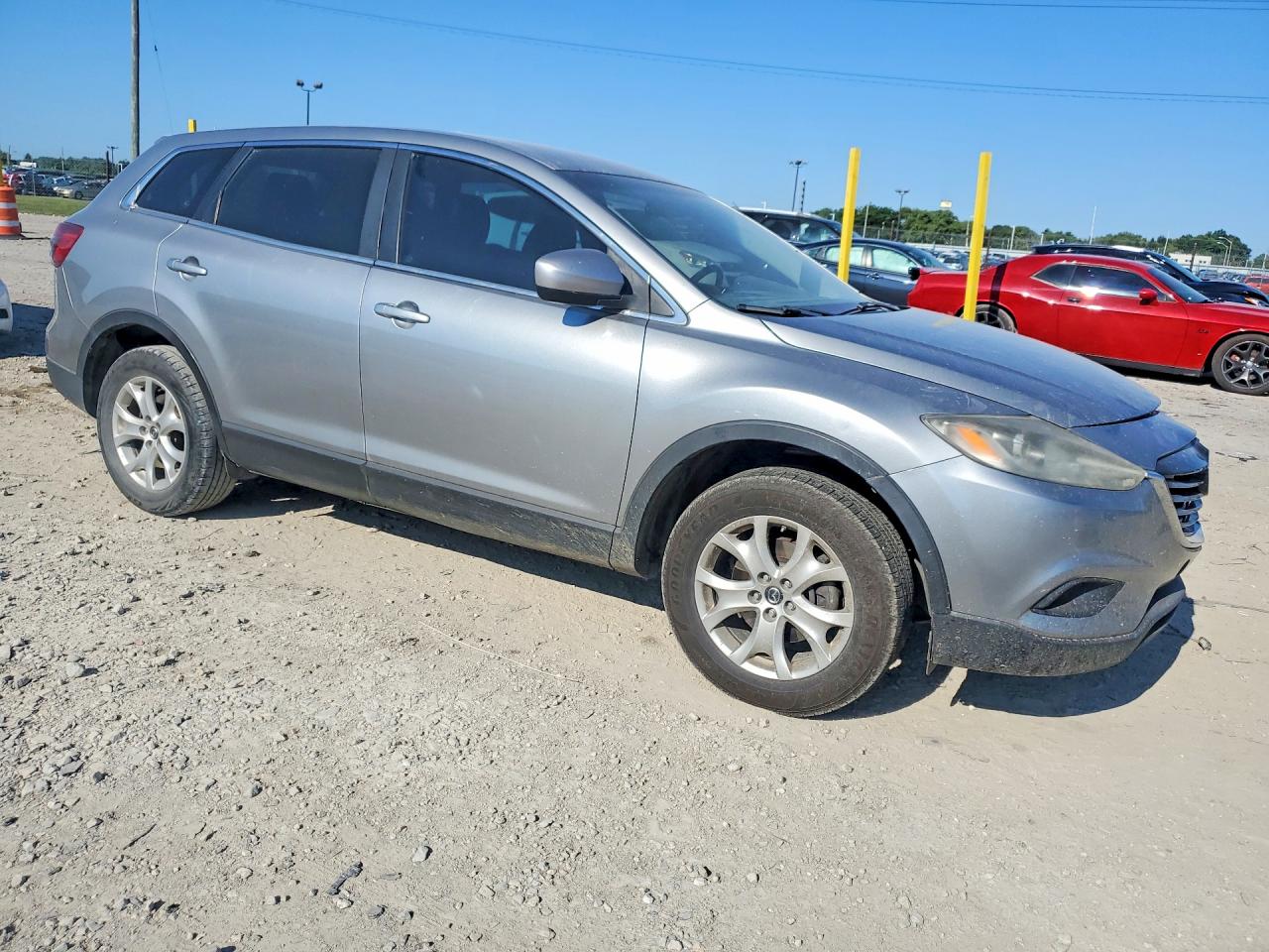2013 Mazda Cx-9 Touring Silver vin: JM3TB2CA5D0410216