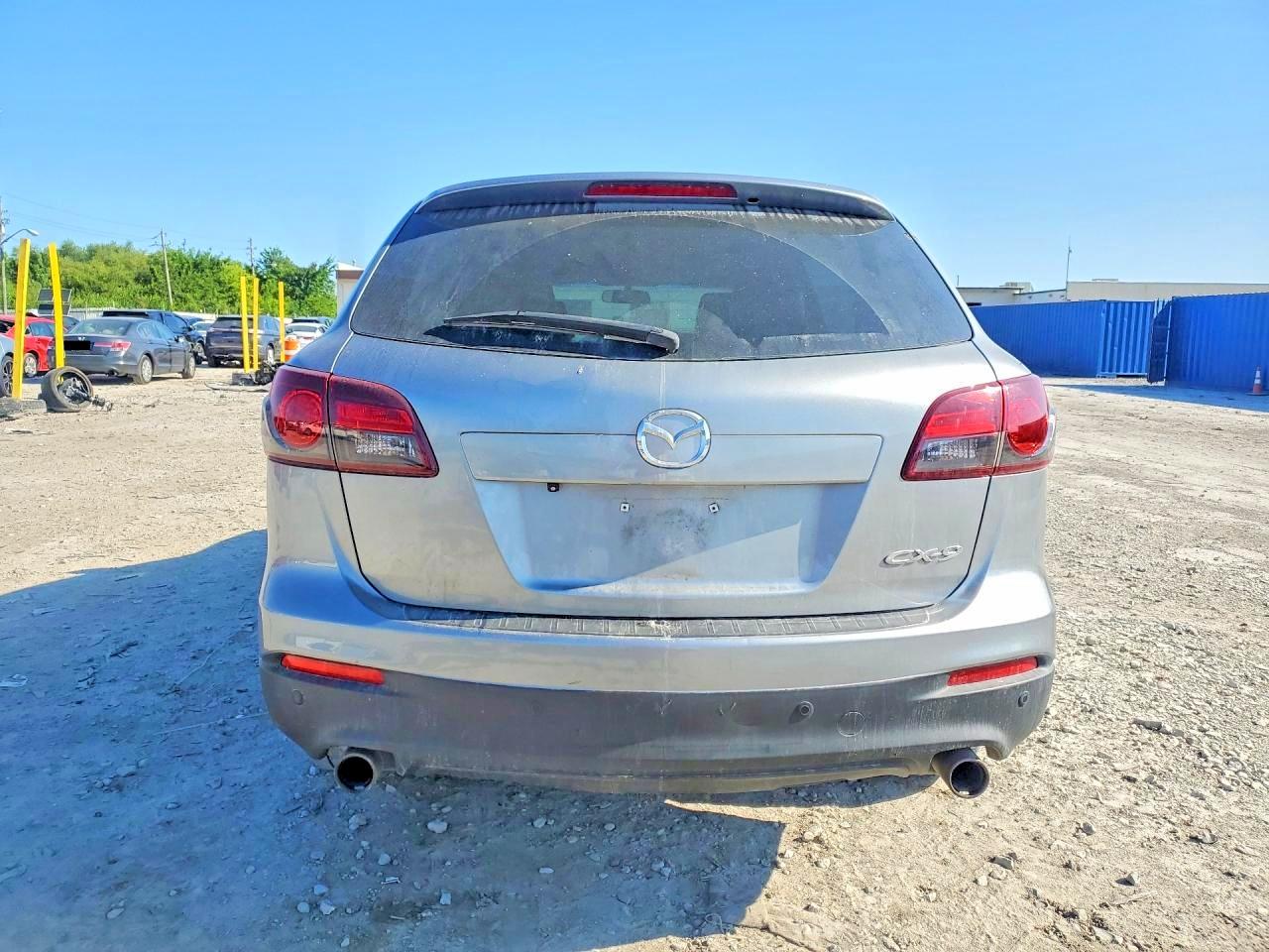 2013 Mazda Cx-9 Touring Silver vin: JM3TB2CA5D0410216