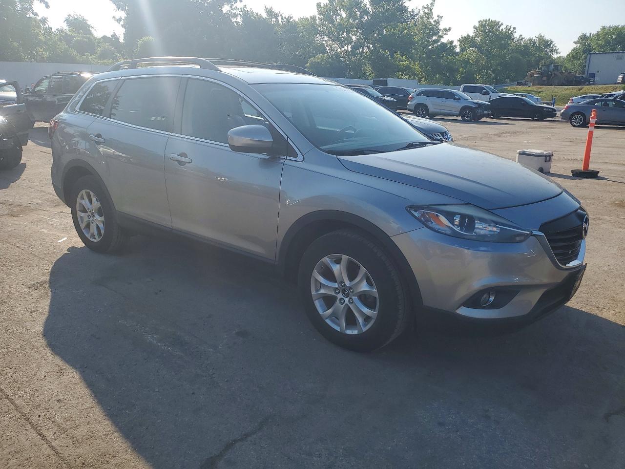 2013 Mazda Cx-9 Touring Silver vin: JM3TB2CA5D0411155