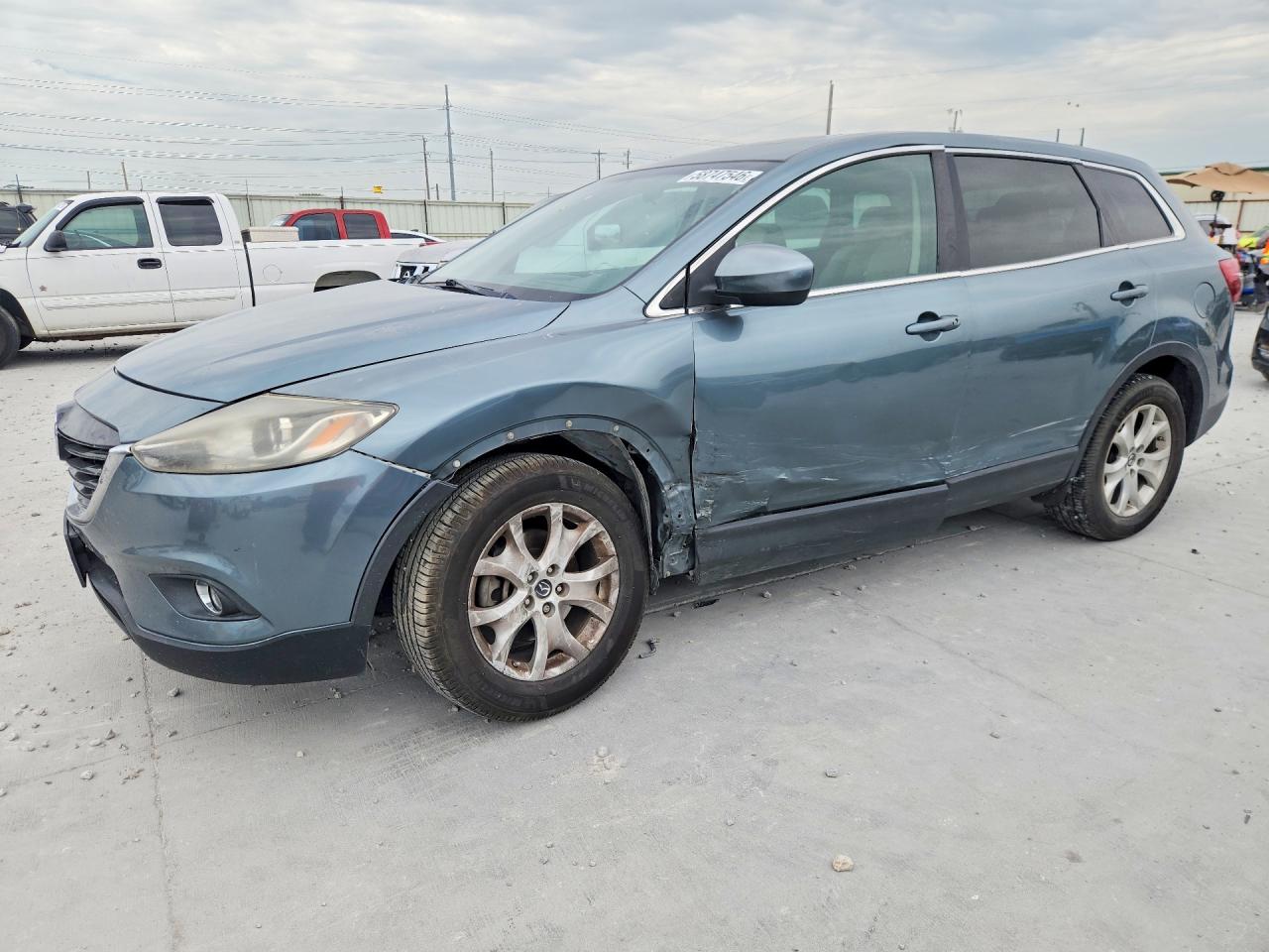 2013 Mazda Cx-9 Touring Серый vin: JM3TB2CA5D0415514