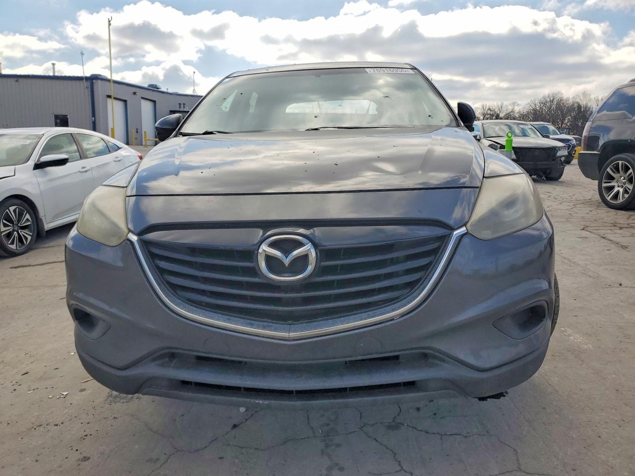 2013 Mazda Cx-9 Touring Gray vin: JM3TB2CA5D0421653