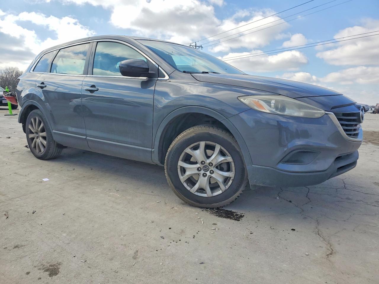 2013 Mazda Cx-9 Touring Gray vin: JM3TB2CA5D0421653