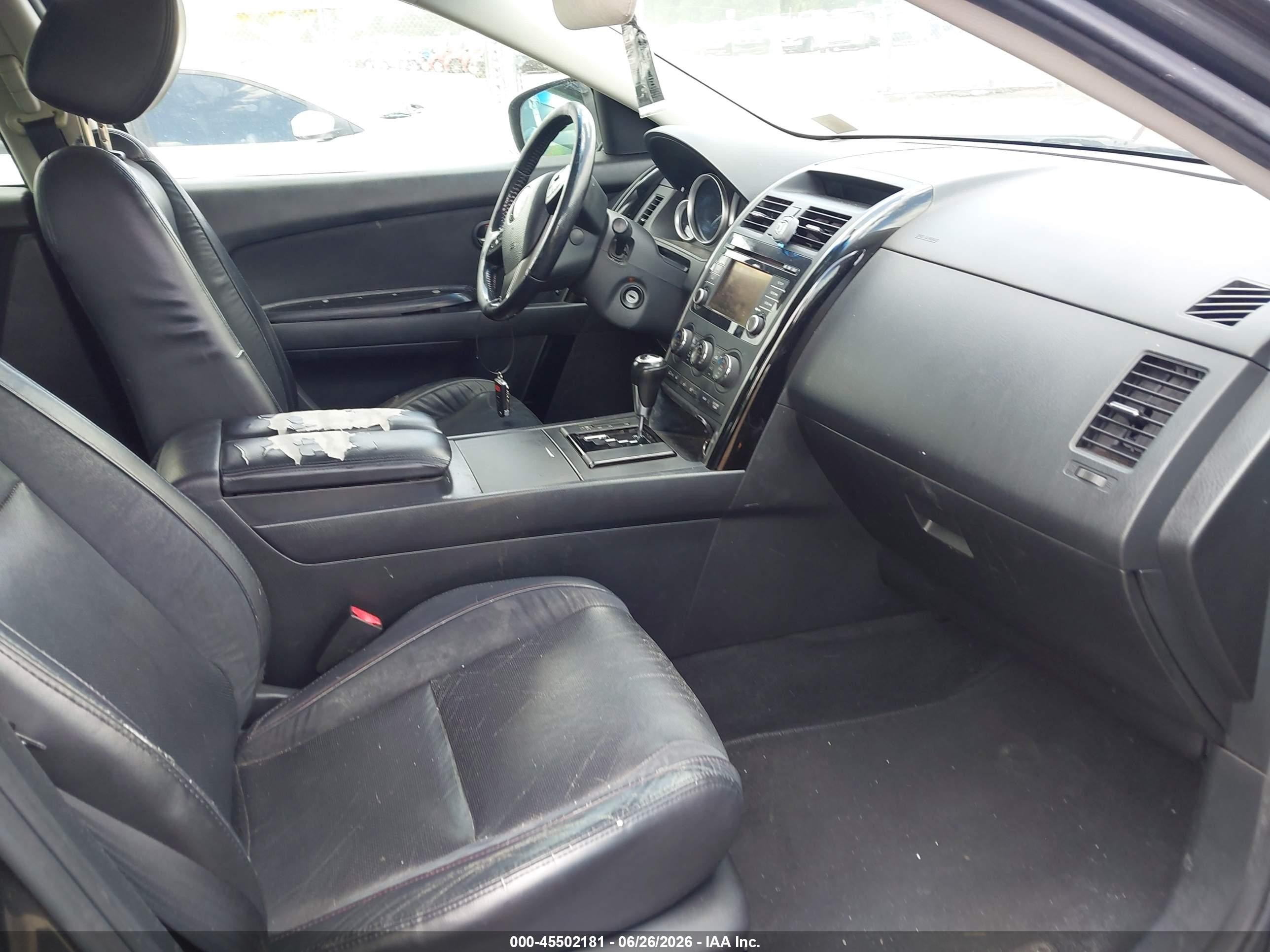 2014 Mazda Cx-9 Touring Gray vin: JM3TB2CA5E0431861
