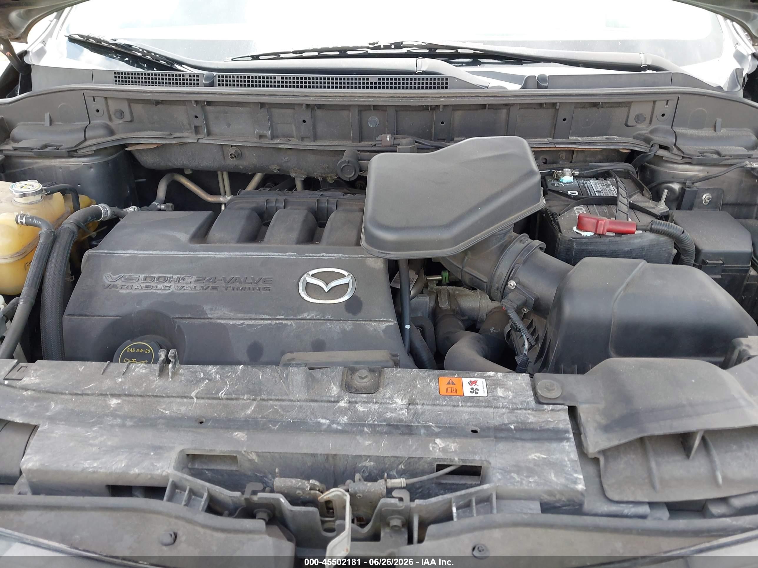 2014 Mazda Cx-9 Touring Gray vin: JM3TB2CA5E0431861