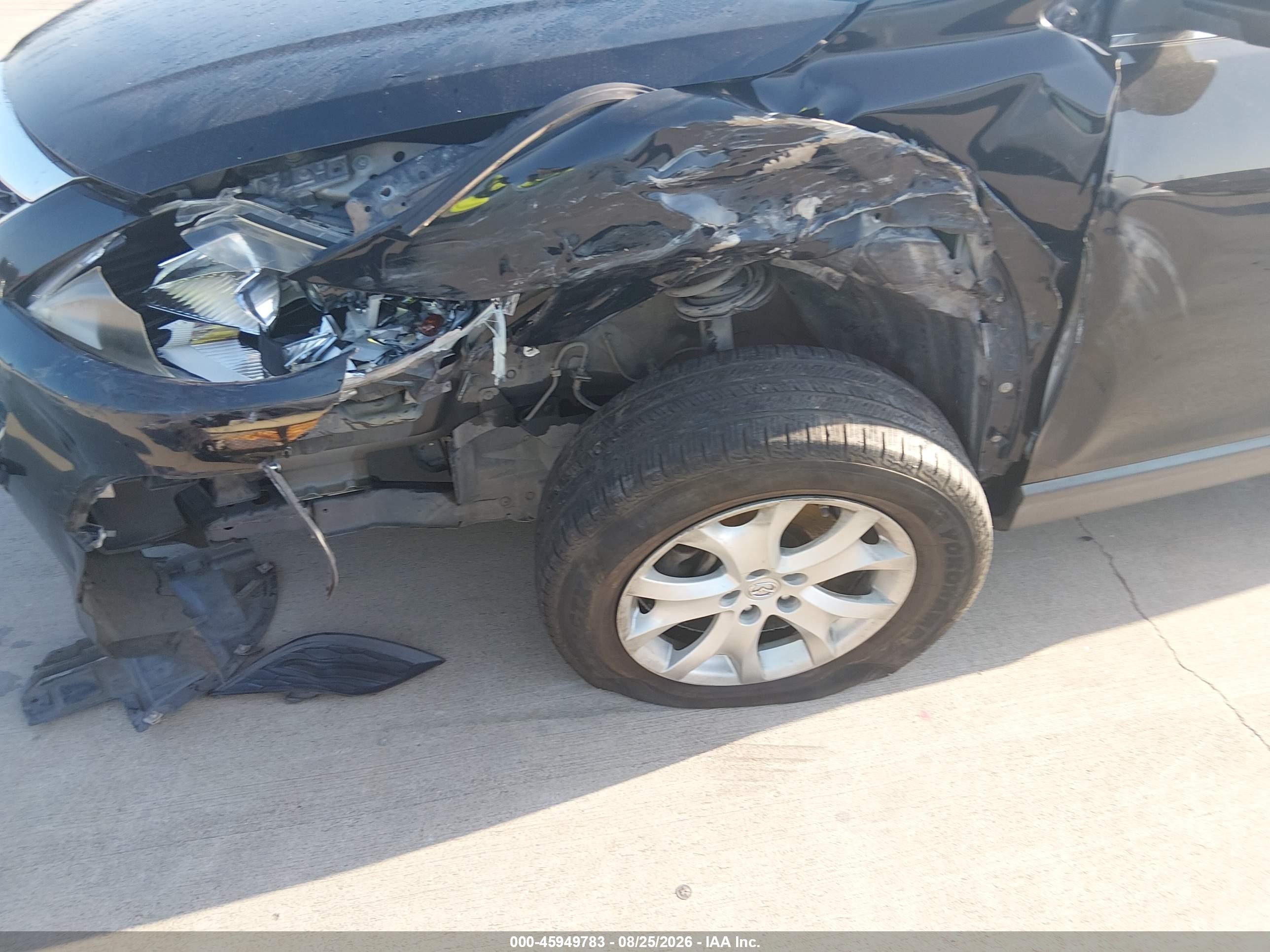 2012 Mazda Cx-9 Touring Black vin: JM3TB2CA6C0338778