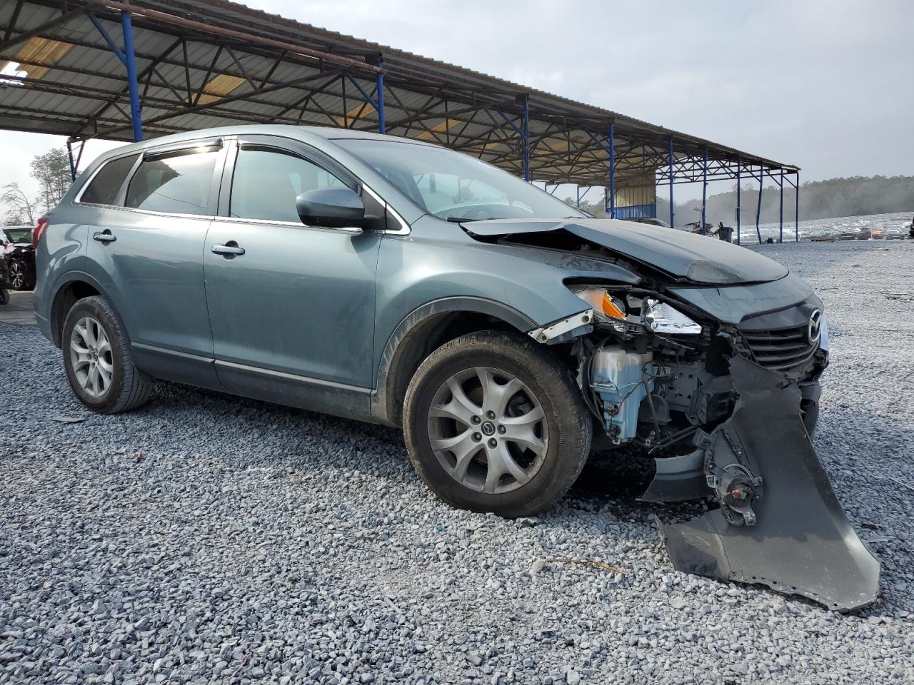 2013 Mazda Cx-9 Touring Gray vin: JM3TB2CA6D0418910