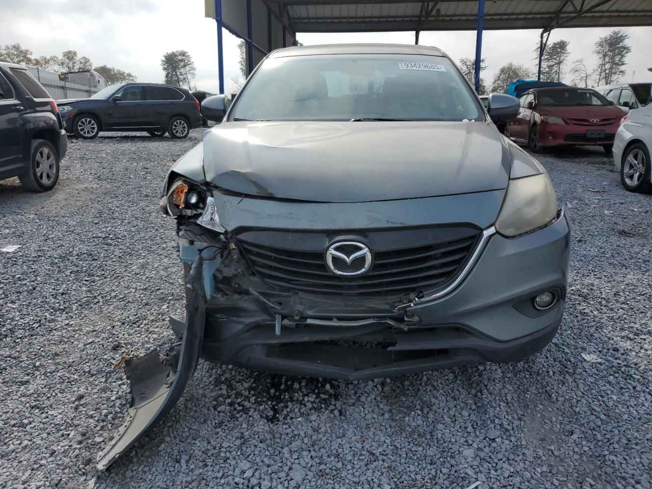 2013 Mazda Cx-9 Touring Gray vin: JM3TB2CA6D0418910