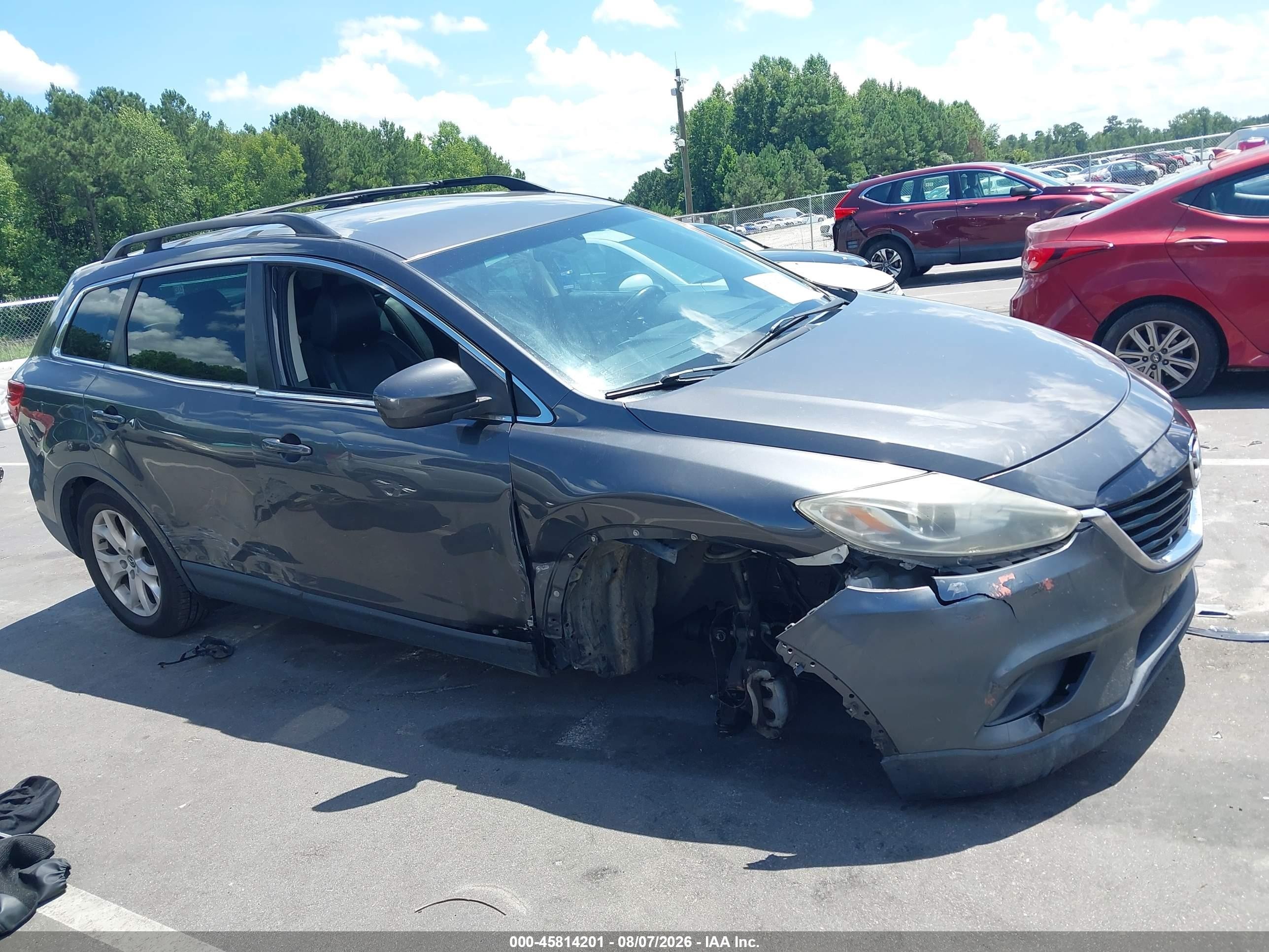 2013 Mazda Cx-9 Touring Черный vin: JM3TB2CA6D0422052
