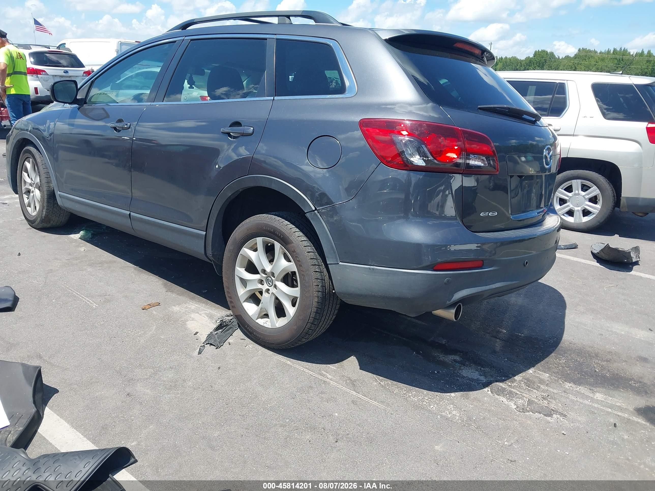2013 Mazda Cx-9 Touring Черный vin: JM3TB2CA6D0422052