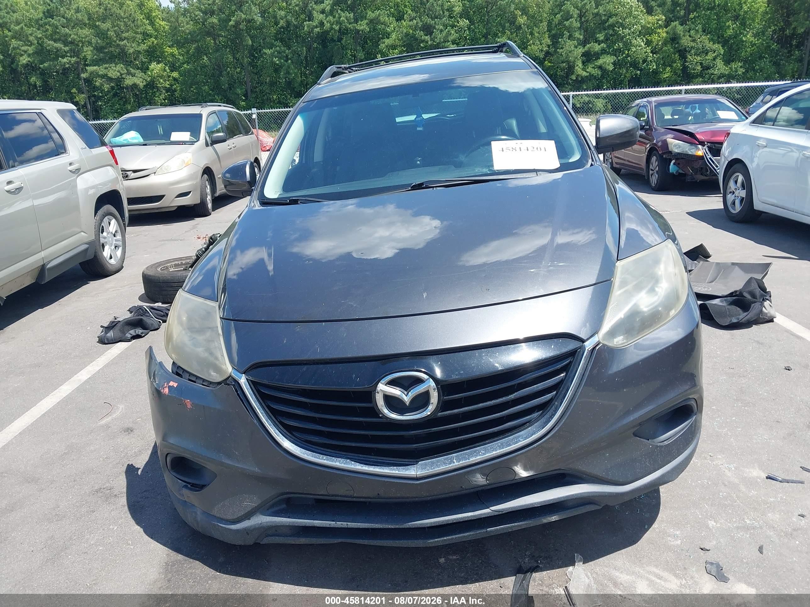 2013 Mazda Cx-9 Touring Черный vin: JM3TB2CA6D0422052