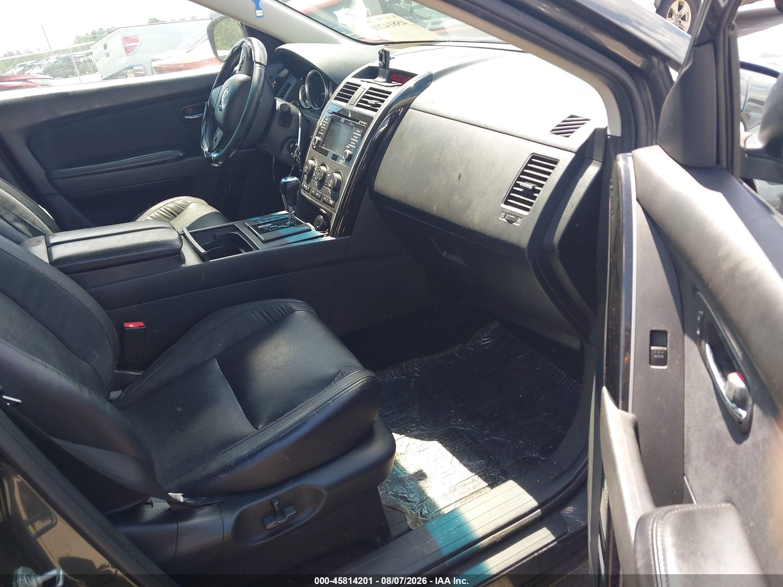 2013 Mazda Cx-9 Touring Черный vin: JM3TB2CA6D0422052