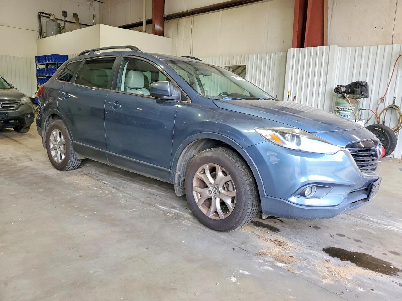 2014 Mazda Cx-9 Touring Синий vin: JM3TB2CA6E0429259